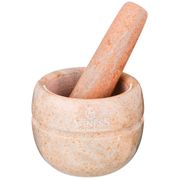 Ступка agness с пестиком диаметр=9 см высота=7 см (кор=6набор.)