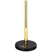 Держатель для полотенец agness черное золото д=15 см выс=32 см (мал=2/кор=12шт.)