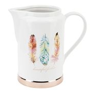 Кувшин "Перья" 20*11,5*19,5 v=1400мл. (подарочная упаковка) 1750181