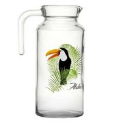 КУВШИН ПЛ.КРЫШ. 1300МЛ 6ЦВ.Р.28900 ТУКАН ЭТК.ДК.(ДЖАНГЛ) 43964/1104269