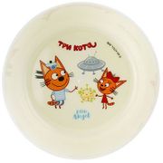 Миска детская 0,43л.Три кота арт. LA 1212 LA 1212