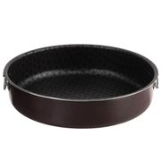 Форма алюминиевая круглая две металлические ручки, 26см, внутреннее полихромное покрытие КАЛИТВА - 60622614