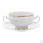 Бульонная пара 360 мл Бернадотт Золотая , 59305S11M311011