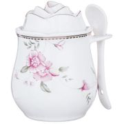 САХАРНИЦА С ЛОЖКОЙ "ПАСАДЕНА" 450 МЛ ВЫСОТА=9 СМ (КОР=24ШТ.)  274-922