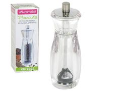 Мельница для специй Ø4.5*14см (акрил, керамический механизм 7022