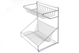 Сушилка для посуды универсальная с поддоном хром АМ 01С/АЛТ 01С