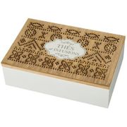 ШКАТУЛКА ДЛЯ ЧАЯ 24*16*7 СМ (МАЛ-6/КОР=24 ШТ) 124-111