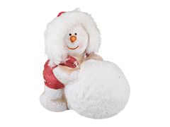 ФИГУРКА "СНЕГОВИК" 7*5*8,5 СМ. (КОР=128ШТ.)100287