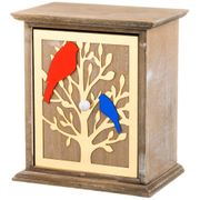 ШКАТУЛКА С ВЫДВИЖНЫМ ЯЩИКОМ 16*18*11 СМ 442-2003