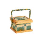 ШКАТУЛКА ДЛЯ РУКОДЕЛИЯ 14,5*14,5*10 СМ (КОР=32ШТ.) (592072