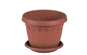 Кашпо "Флавия"  3 л с поддоном ЭЛФ060