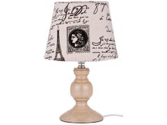 СВЕТИЛЬНИК НАСТОЛЬНЫЙ С АБАЖУРОМ 28*17 СМ (КОР=24 ШТ.) 134-121