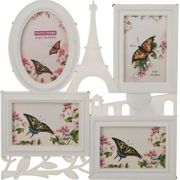 ФОТОРАМКА-КОЛЛАЖ 38*38*2 СМ.НА 4 ФОТО 15*10 СМ.(КОР=24ШТ.)  596185