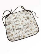 130022 Сидушка для стула  33*38 " Капучино" 