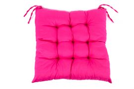 ПОДУШКА ДЛЯ СТУЛА 40*40  100% polyester  РОЗОВАЯ 