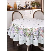 СКАТЕРТЬ КРУГЛАЯ  "БОТАНИКА" ДИАМЕТР=180 СМ, 100% ХЛОПОК, ТВИЛЛ 850-702-23