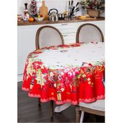 СКАТЕРТЬ ОВАЛЬНАЯ "ТОРЖЕСТВО" 150Х220 100% ХЛОПОК,ТВИ 85070922