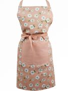 PG-248 Фартук "Ромашка" персик 35%хл/65%пэ 70*80 (10013160/171218/0054705, КИТАЙ) 