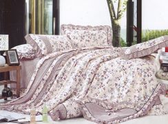  Комплект постельного белья (КПБ) из поплина "Раффалс" (евро  (2 наволочки))735