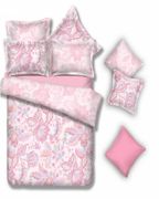 Комплект постельного белья (КПБ) из поплина "Чародейка" (2 сп. с европростыней (2 наволочки))719