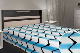 Покрывало-плед (велсофт) "Лагуна" (180х210) Артикул: 102.