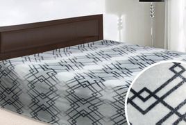 Покрывало-плед (велсофт) "Цепочка" (180х210) Артикул: 115.