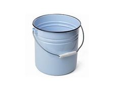 Ведро эмалированное цельнотянутое с крышкой 12л светлое СТАЛЬЭМАЛЬ - С41224.ц