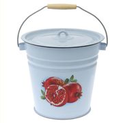 Ведро с крышкой 12 л гранат С1224*72