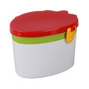 Контейнер "Клубника" со вставкой (зеленый)(уп.20) М5245