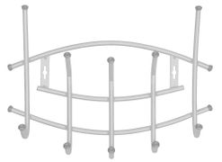 Вешалка Ника-Премиум 3 серебро ВНП3 ВНП3