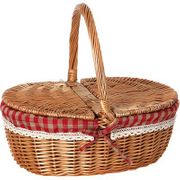 КОРЗИНКА ДЛЯ ПИКНИКА 37*29*15/33 СМ (КОР=8 ШТ.) 119-226