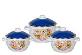 Набор из 3 пред.№02 "Фэнтези", белосн., 6KH021M