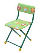 Стул от компл"КУ1"зверята на зеленом СТУ1