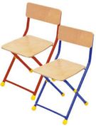Стул "Универсальный" складной (фанера, выс.до сидения 340 мм)
