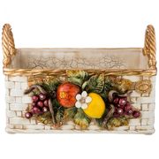 изделие художественно-декоративное корзинка с фруктами 39*34 см высота 26 см
