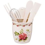 ПОДСТАВКА ДЛЯ КУХОННЫХ ПРИНАДЛЕЖНОСТЕЙ НАСТЕННАЯ СЕРИЯ "VILLA TARANTO "ШИПОВНИК"10*7*17 СМ 493642