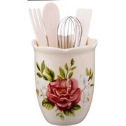 ПОДСТАВКА ДЛЯ КУХОННЫХ ПРИНАДЛЕЖНОСТЕЙ СЕРИЯ "VILLA TARANTO "ШИПОВНИК" 11*11*15 СМ  493607