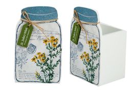 Подставка для кухонных принадлежностей "Душистые травы" 10*8*16см (уп.1/6/36шт.) 115437