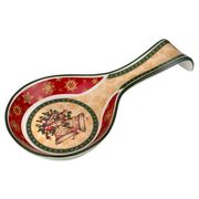 ПОДСТАВКА ПОД ЛОЖКУ "CHRISTMAS COLLECTION" 25*12 СМ.ВЫСОТА=3 СМ.(КОР=36ШТ.)586148