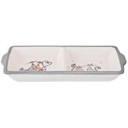 МЕНАЖНИЦА 2-Х СЕКЦИОННАЯ  КОЛЛЕКЦИЯ "СЧАСТЛИВОЕ СЕМЕЙСТВО" 28,1*11,4*4 СМ  (КОР=24 ШТ.) 230-306