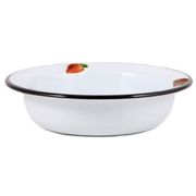 Миска эмалированная 2л "Сочная клубника" ЛЫСЬВА С-0310/5