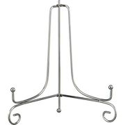 КОМПЛЕКТ ПОДСТАВОК ДЛЯ ТАРЕЛОК ИЗ 5 ШТ. 11*17*16 СМ. МЕТАЛЛИЧЕСКАЯ ЦВЕТ - СЕРЕБРО (КОР=48КОМП. 244-1