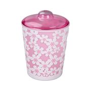 Банка "Дольче Вита" 0,7л. с крыш. (зел.-бел.)(уп18) М4706