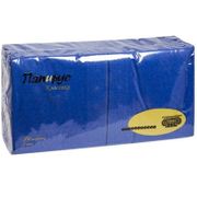 салфетки  "Папирус" 24х24 см  синие 2-слойные 75 л. 11525-2