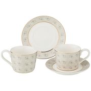 кофейный набор букингем на 2пер.4пр. 130мл (кор=24наб.)