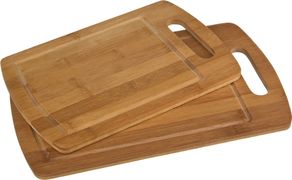 набор досок из 2 шт.agness 36*22*1/30*20*1 см бамбук (кор=6набор.)