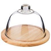 доска разделочная с крышкой agness native 20*20*1,5 см (кор=4шт.)