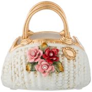 изделие художественно-декоративное корзинка с цветами высота 25см