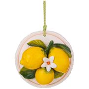 панно настенное лимоны диаметр=14 см.