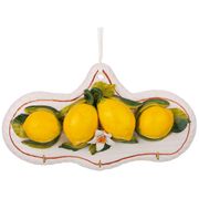 вешалка для кухонных полотенец лимоныдлина=28 см 